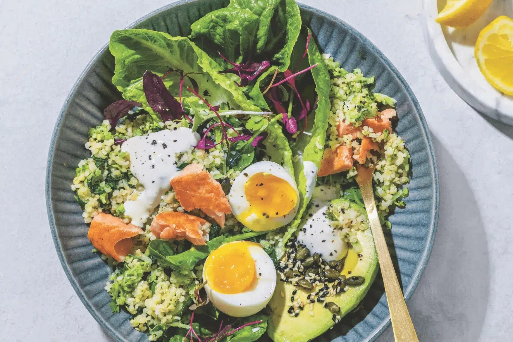 Healthy recipe: Bulghur wheat breakfast salad